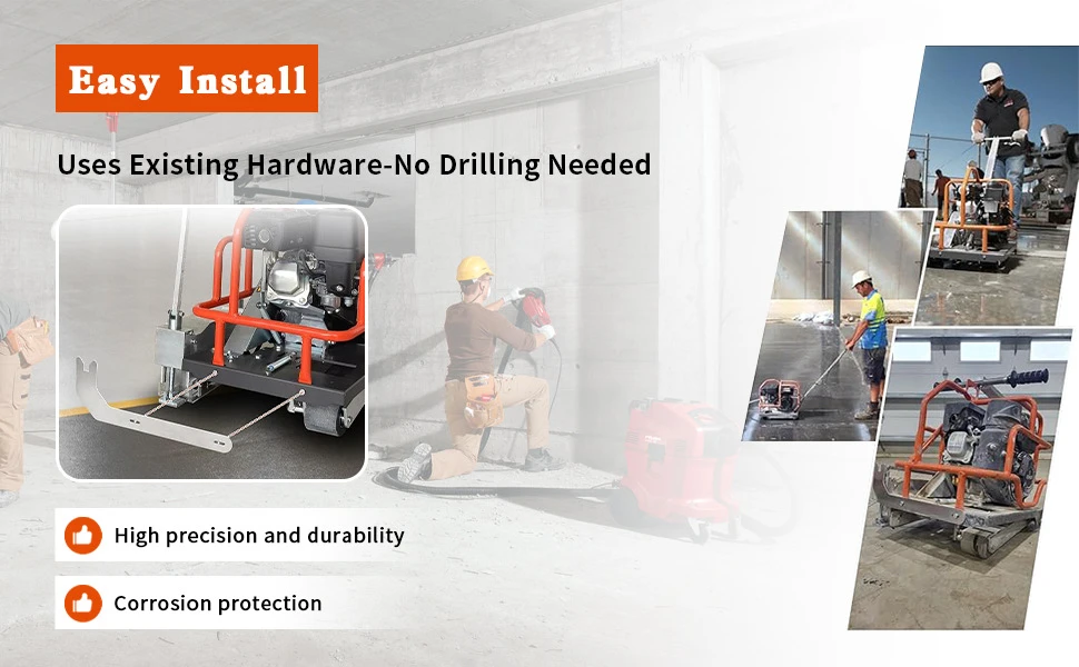 ZNZNZZ Saw Guide Arm – Easy Install info graphic
